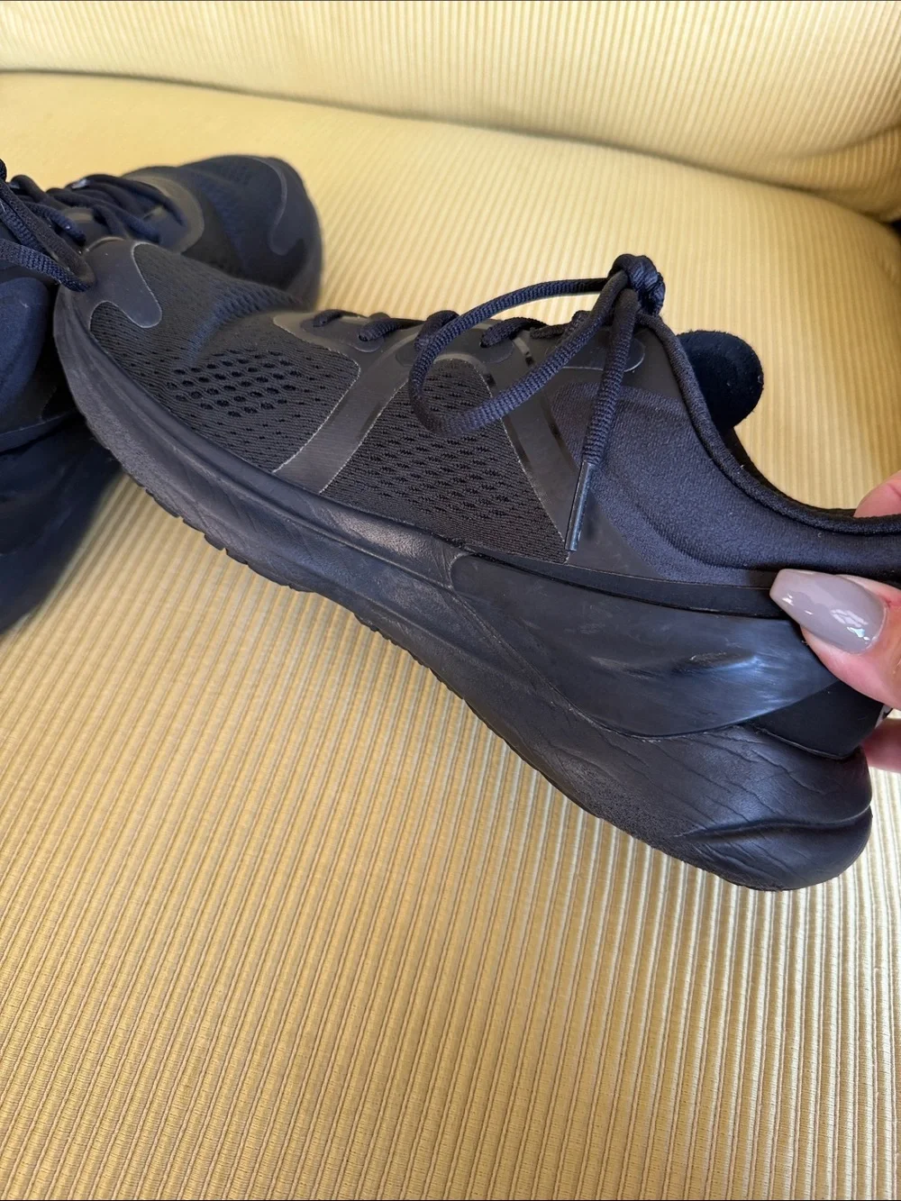 lululemon athletica Women's Black Athletic Sneakers